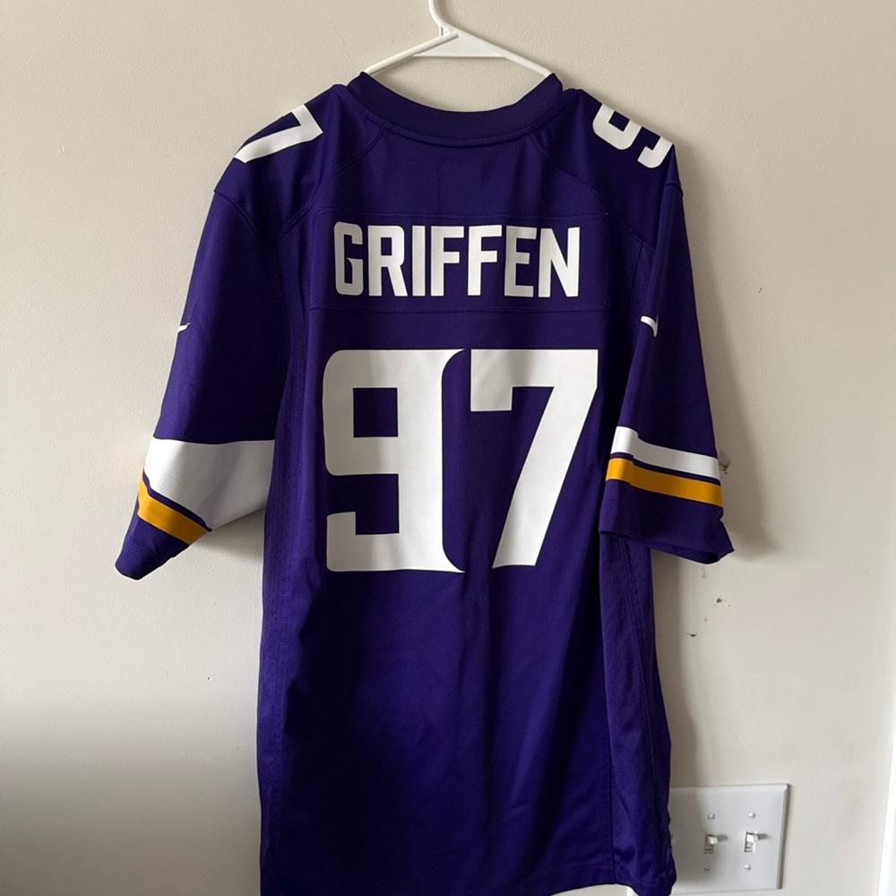 NFL Purple and White Men's Jersey - Picture 6 of 6